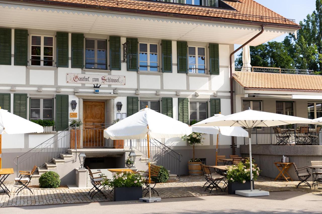 Gasthof Zum Schluessel La Meridienne Fribourg Sa Ueberstorf Eksteriør billede